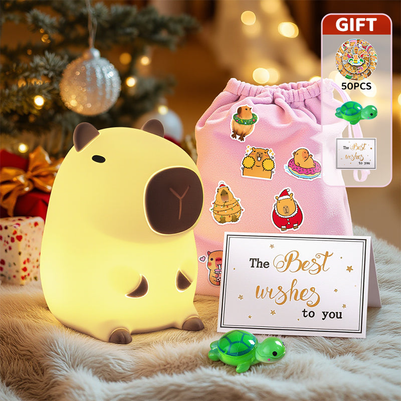 CapyGlow Squishy Night Friend