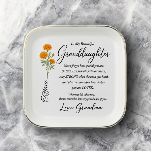 Granddaughter Jewelry Dish
