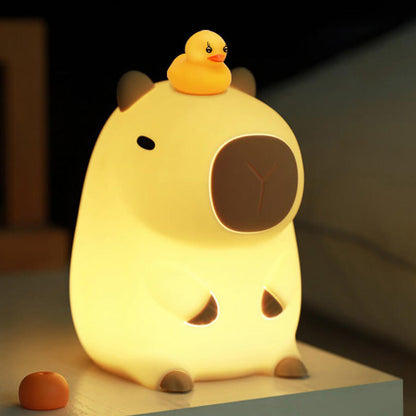 CapyGlow Squishy Night Friend