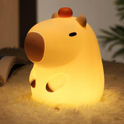 CapyGlow Squishy Night Friend