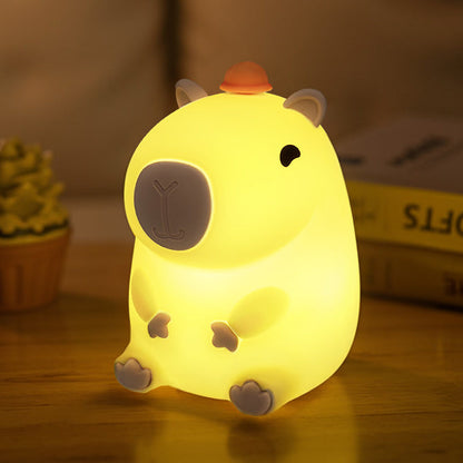 CapyGlow Squishy Night Friend