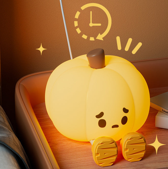 Cozy Pumpkin Night Light