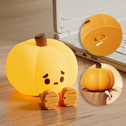 Cozy Pumpkin Night Light