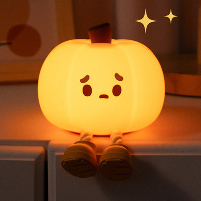 Cozy Pumpkin Night Light