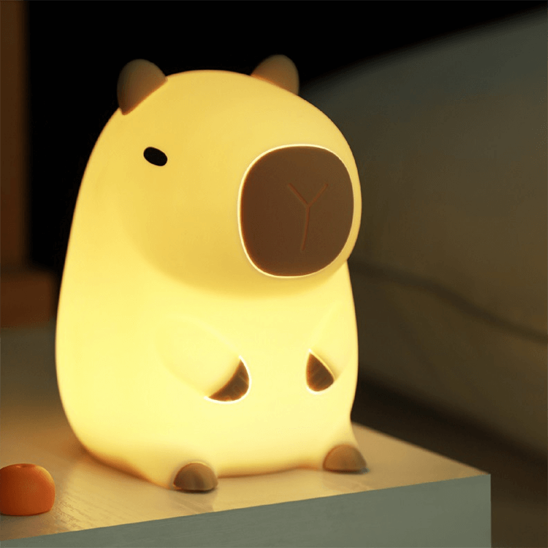 CapyGlow Squishy Night Friend