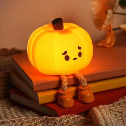 Cozy Pumpkin Night Light