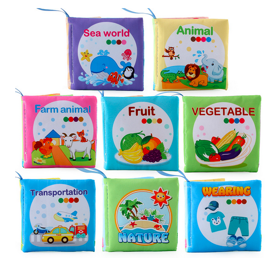 Vibrant Baby Soft Books Set