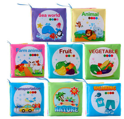 Vibrant Baby Soft Books Set