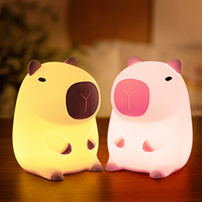 CapyGlow Squishy Night Friend